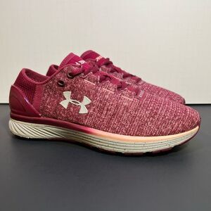 Womens UNDER ARMOUR Charged Bandit 3 Black Currant Running Shoes / Size 6.5